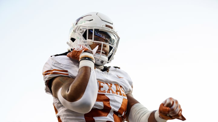 Texas Longhorns running back Jonathon Brooks