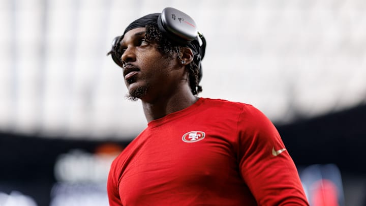 San Francisco 49ers wide receiver Jacob Cowing
