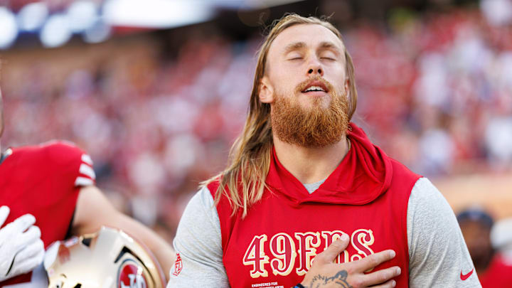 San Francisco 49ers tight end George Kittle (85)