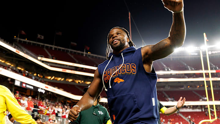 Denver Broncos linebacker Dre Greenlaw