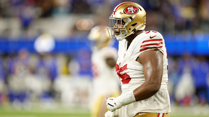 San Francisco 49ers defensive tackle Alfred Collins (95)