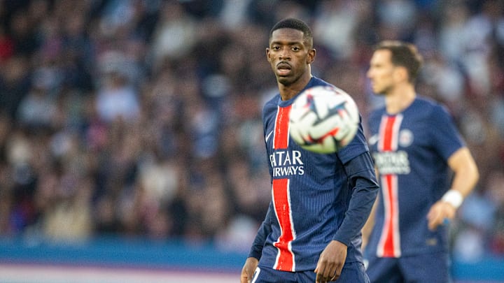 Ousmane Dembélé, star du Paris Saint-Germain 