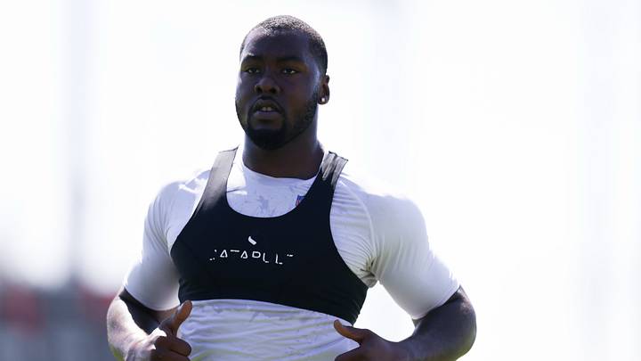San Francisco 49ers defensive end Mykel Williams