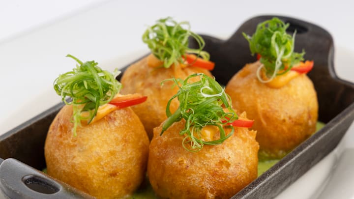 Chicken and Jalapeno Fritter