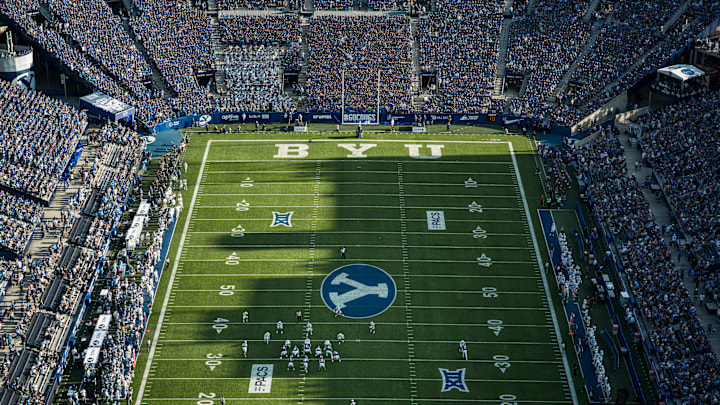 Lavell Edwards Stadium for BYU vs Portland State Lavell Edwards Stadium for BYU vs Portland State
