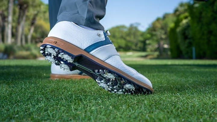 The FootJoy Premiere Series Packard LX ranks among the top ten golf shoes of 2024.