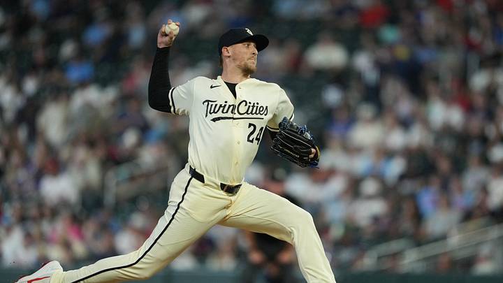 Minnesota Twins pitcher Jeff Hoffman. Credit: Jordan Johnson-Imagn Images
