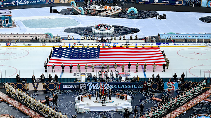 2024 Discover NHL Winter Classic - Vegas Golden Knights v Seattle Kraken