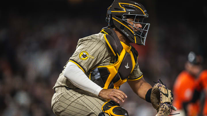 San Diego Padres catcher Elias Diaz