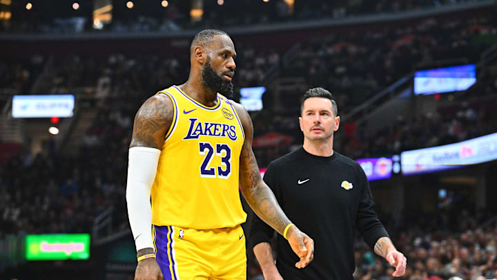 LeBron James, JJ Redick,  Los Angeles Lakers