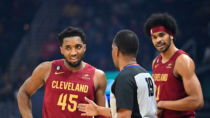 Donovan Mitchell and Jarrett Allen, Cleveland Cavaliers