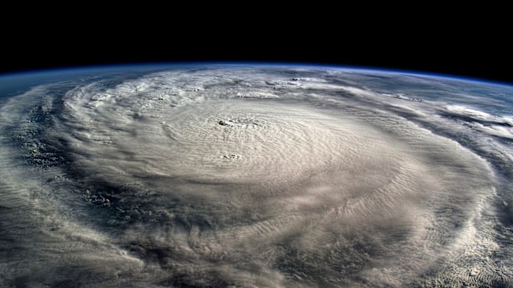 Image of Hurricane Milton from Space