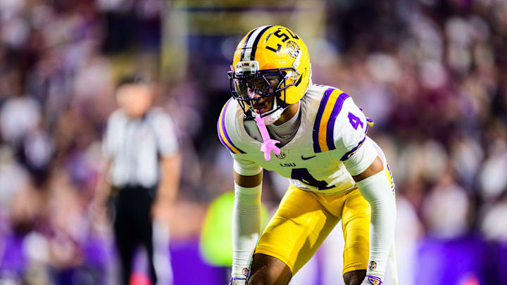 LSU cornerback Mansoor Delane