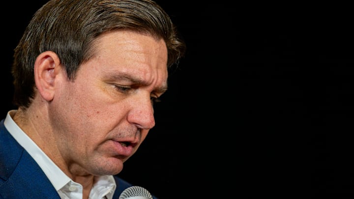 Florida Governor Ron DeSantis Campaigns For President In New Hampshire