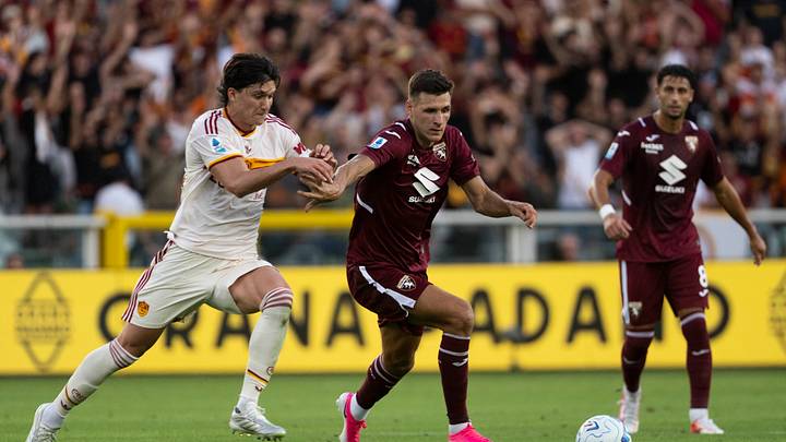 Gineitis struggled against Roma Gineitis struggled against Roma