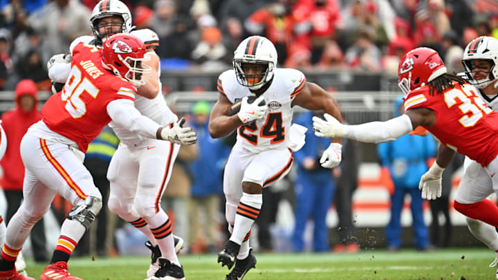 Nick Chubb: Kansas City Chiefs v Cleveland Browns