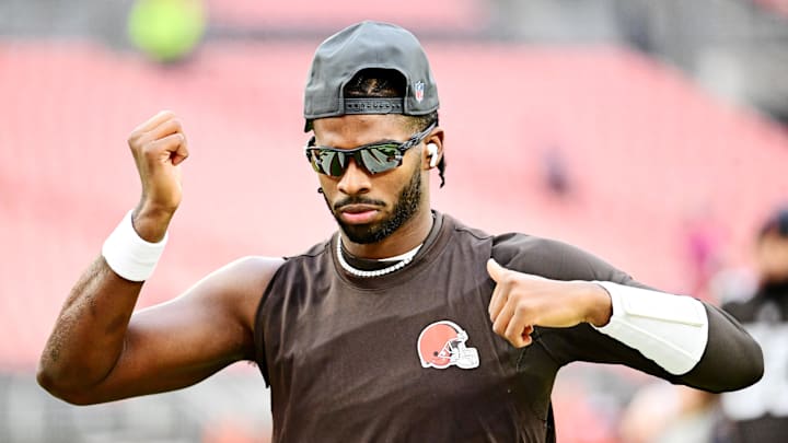 Cleveland Browns quarterback Shedeur Sanders