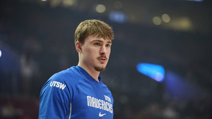 Mar 27, 2026; Portland, Oregon, USA; Dallas Mavericks forward Cooper Flagg (32). Mandatory Credit: Troy Wayrynen-Imagn Images Mar 27, 2026; Portland, Oregon, USA; Dallas Mavericks forward Cooper Flagg (32). Mandatory Credit: Troy Wayrynen-Imagn Images