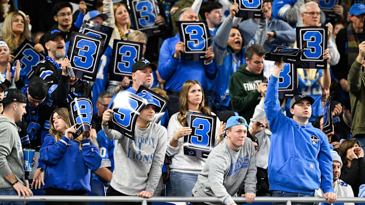 Detroit Lions fans.