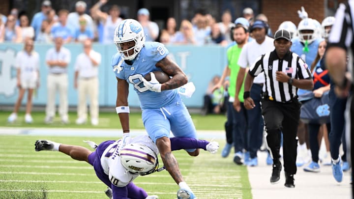 North Carolina wide receiver Kobe Paysour