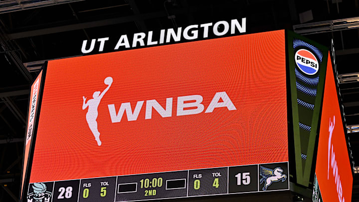 WNBA Scoreboard at College Park Center WNBA Scoreboard at College Park Center