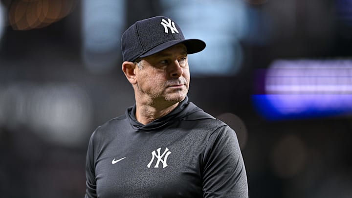 New York Yankees manager Aaron Boone