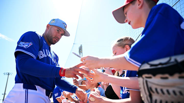 Toronto Blue Jays designated hitter George Springer.