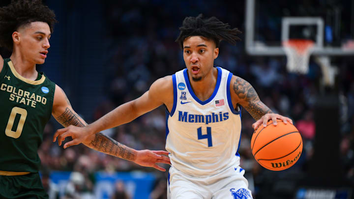 Former Memphis Tigers guard PJ Haggerty has committed to Kansas State in the transfer portal.
