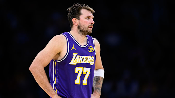 Los Angeles Lakers guard Luka Doncic is third in the odds to win MVP. 