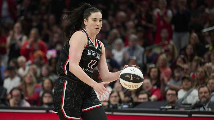 The Portland Fire and center Megan Gustafson are underdogs on June 24.