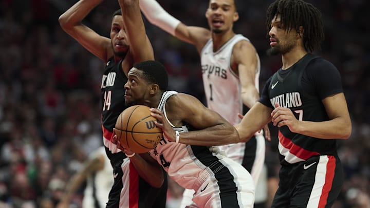 Los San Antonio Spurs de De'Aaron Fox y Victor Wembanyama tienen todo para eliminar a Portland Trail Blazers 