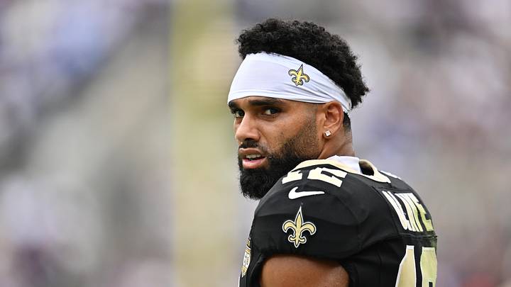 New Orleans Saints wide receiver Chris Olave New Orleans Saints wide receiver Chris Olave