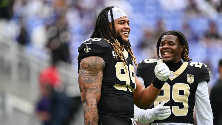 New Orleans Saints defensive end Chase Young New Orleans Saints defensive end Chase Young