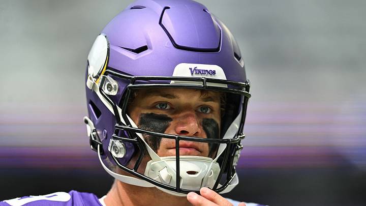Minnesota Vikings quarterback J.J. McCarthy