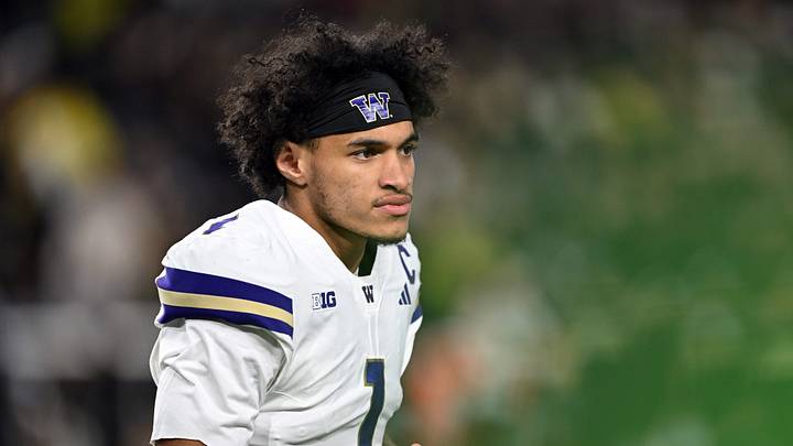 Injured Huskies quarterback Demond Williams Jr. was relegated to sideline duty at Purdue.