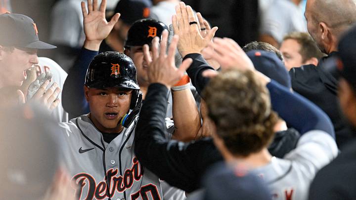 Detroit Tigers second baseman Hao-Yu Lee. Credit: Matt Marton-Imagn Images