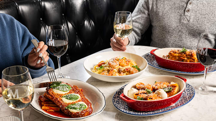 New menu items include Chicken Parmesan, The Finest Fettucine Alfredo and more