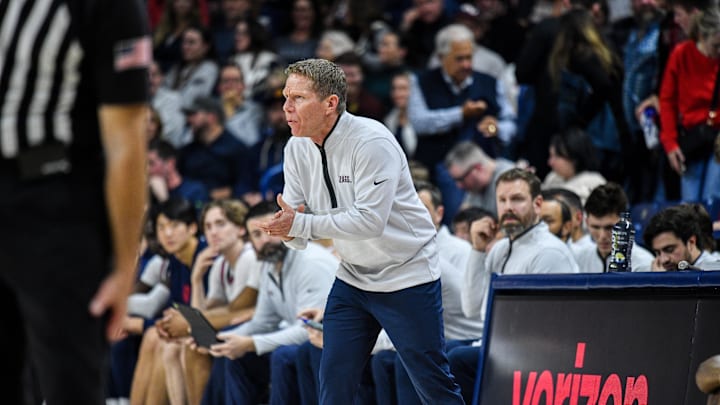 Gonzaga head coach Mark Few. Gonzaga head coach Mark Few.