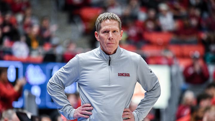 Gonzaga head coach Mark Few. Gonzaga head coach Mark Few.