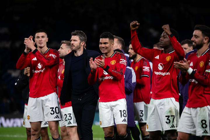 Michael Carrick, Casemiro, Kobbie Mainoo