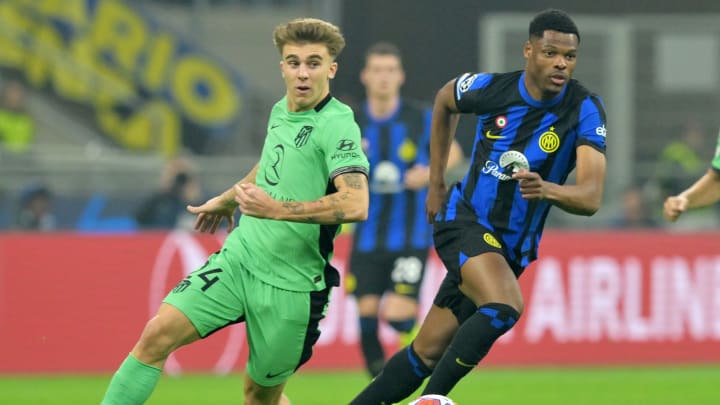 FC Internazionale v Atlético Madrid: Round of 16 First Leg - UEFA Champions League 2023/24