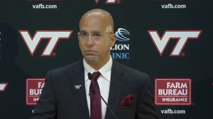 James Franklin was emotional when talking about his good friend Brent Pry.