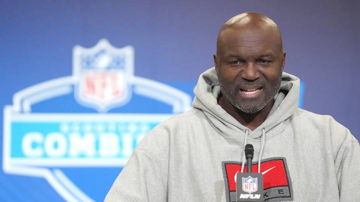 Feb 24, 2026; Indianapolis, IN, USA; Tampa Bay Buccaneers coach Todd Bowles speaks at the NFL Scouting Combine at the Indiana Convention Center. Mandatory Credit: Kirby Lee-Imagn Images Feb 24, 2026; Indianapolis, IN, USA; Tampa Bay Buccaneers coach Todd Bowles speaks at the NFL Scouting Combine at the Indiana Convention Center. Mandatory Credit: Kirby Lee-Imagn Images