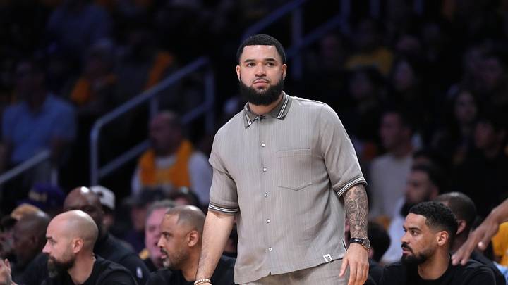 Apr 18, 2026; Los Angeles, California, USA; Houston Rockets guard Fred Vanvleet (5) watches from the bench against the Los Angeles Lakers in the second half during game one of the first round of the 2026 NBA Playoffs at Crypto.com Arena. Mandatory Credit: Kirby Lee-Imagn Images Apr 18, 2026; Los Angeles, California, USA; Houston Rockets guard Fred Vanvleet (5) watches from the bench against the Los Angeles Lakers in the second half during game one of the first round of the 2026 NBA Playoffs at Crypto.com Arena. Mandatory Credit: Kirby Lee-Imagn Images