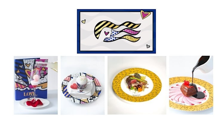 Love by Britto NYC pop-up dinner for Valentine's Day