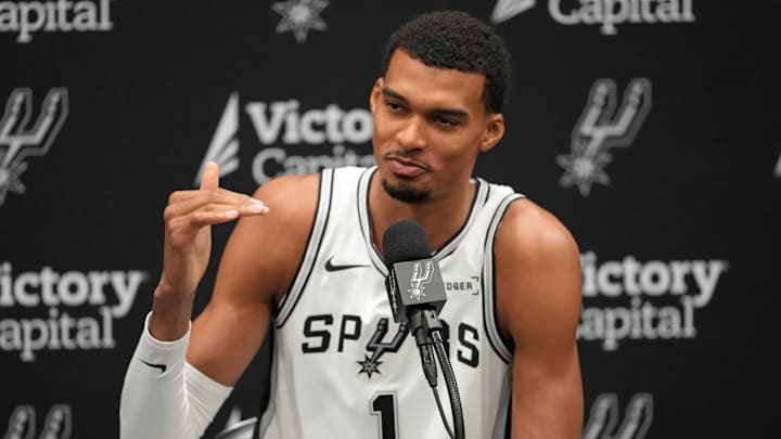 Victor Wembanyama Mandatory Credit: Scott Wachter-Imagn Images Victor Wembanyama Mandatory Credit: Scott Wachter-Imagn Images