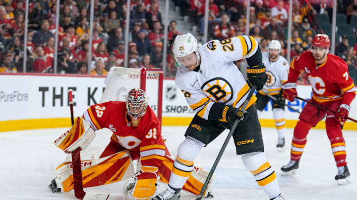 Boston Bruins v Calgary Flames
