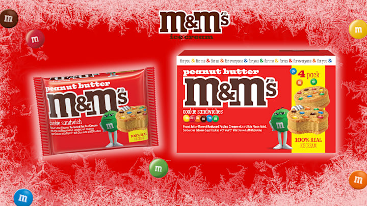 M&M'S adds new Peanut Butter Ice Cream Sandwich flavor