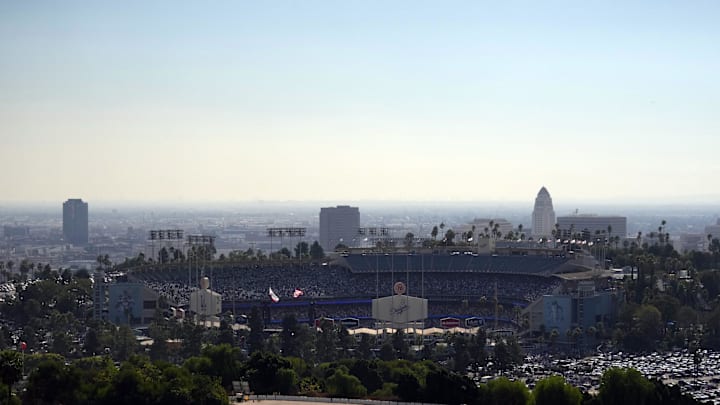 Dodger Stadium in 2024.