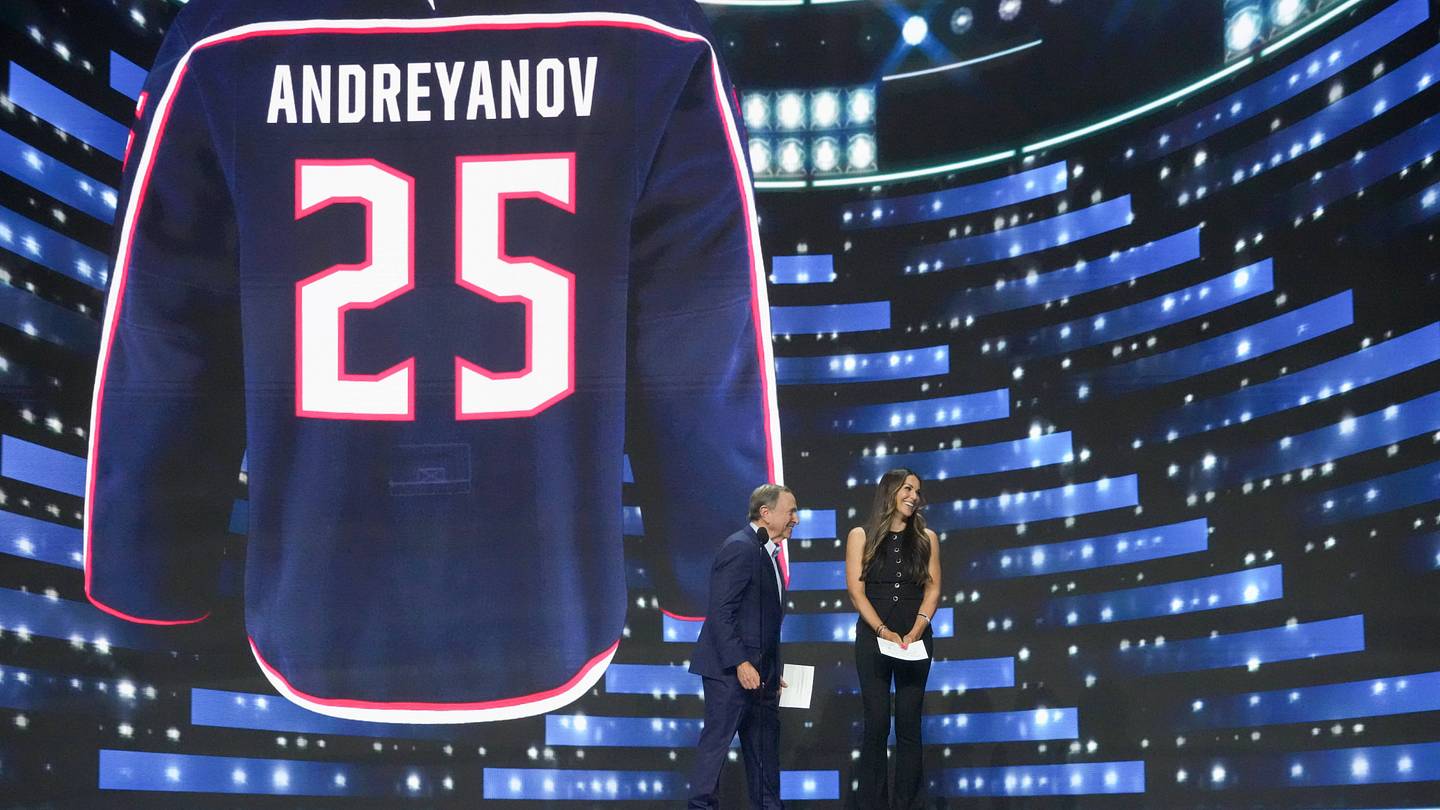 Blue Jackets prospect Pyotr Andreyanov goes on loan in Russia, and that's good news